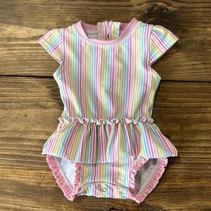 🌈 Ruffle Butts Swimwear 🌈 3-6 month NWOT